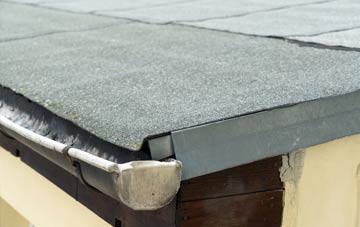 repair or replace Cloyfin flat roofing?